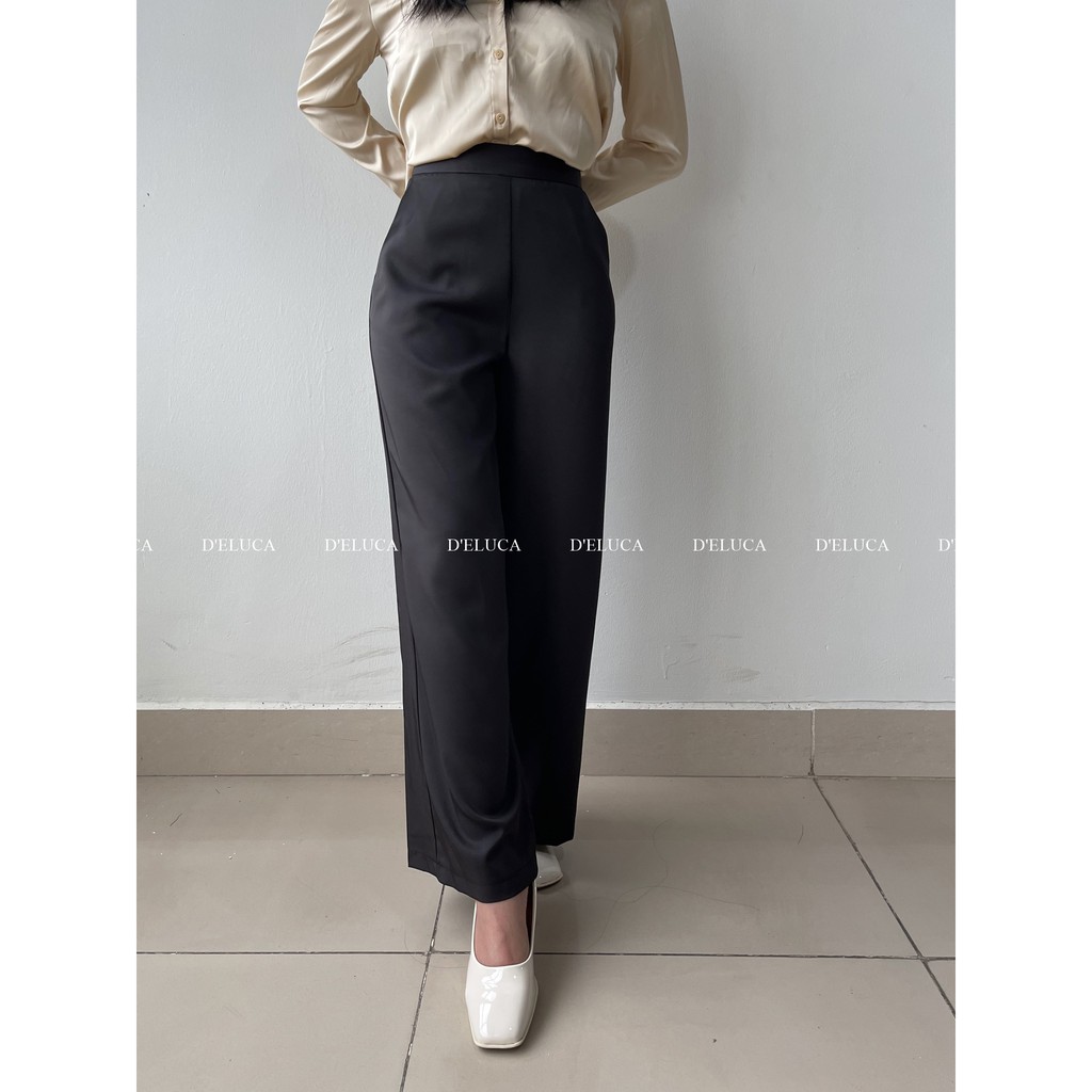 [Hình+Video Thật] Quần Dài Ống Suông Chất Liệu Baby Hàn Cao Cấp Siêu Nhẹ Thoải Mái Form Chuẩn | BigBuy360 - bigbuy360.vn