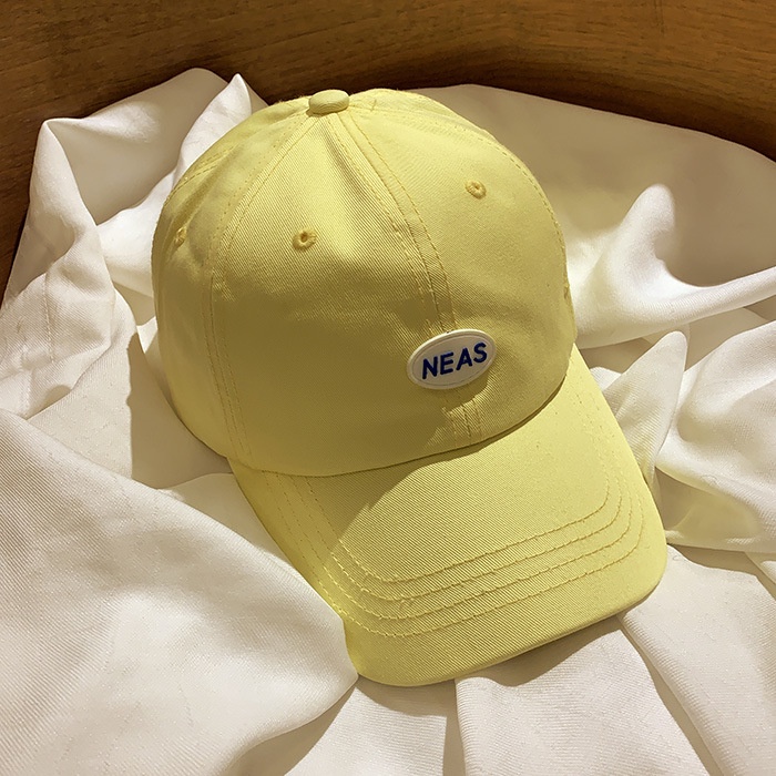 Mũ lưỡi trai thêu chữ đơn giản cá tính thời trang