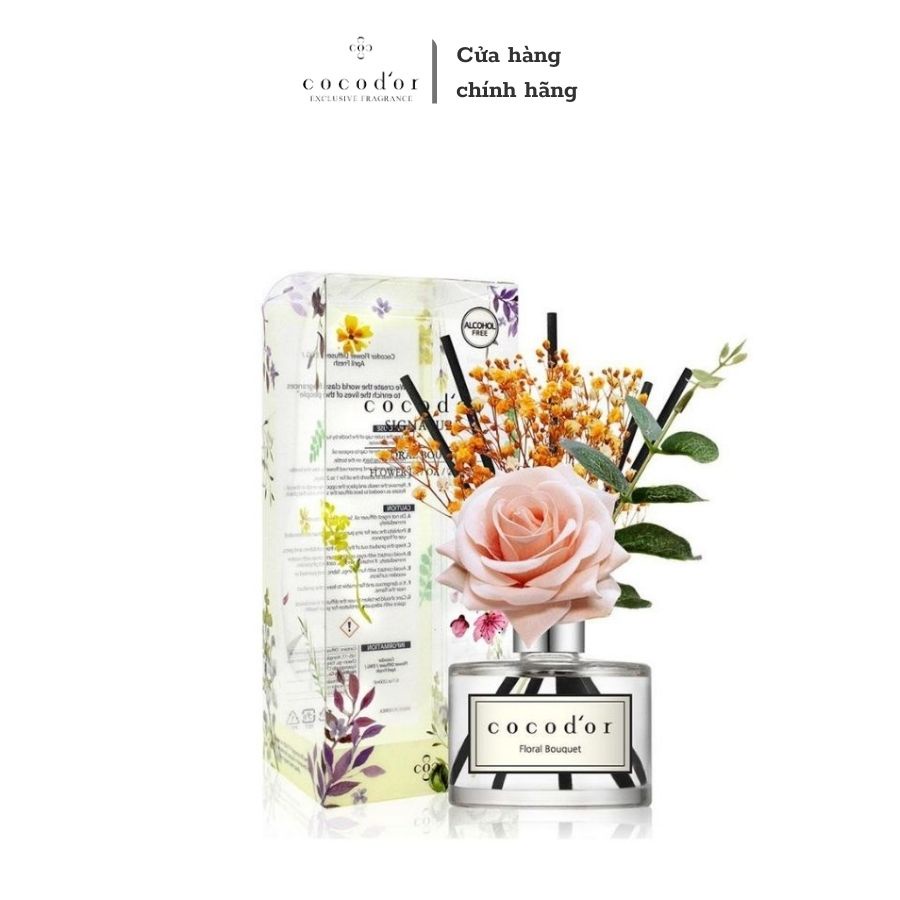 Tinh dầu tán hương phiên bản hoa Cocod'or Flower Diffuser 200ml_Cửa hàng chính hãng