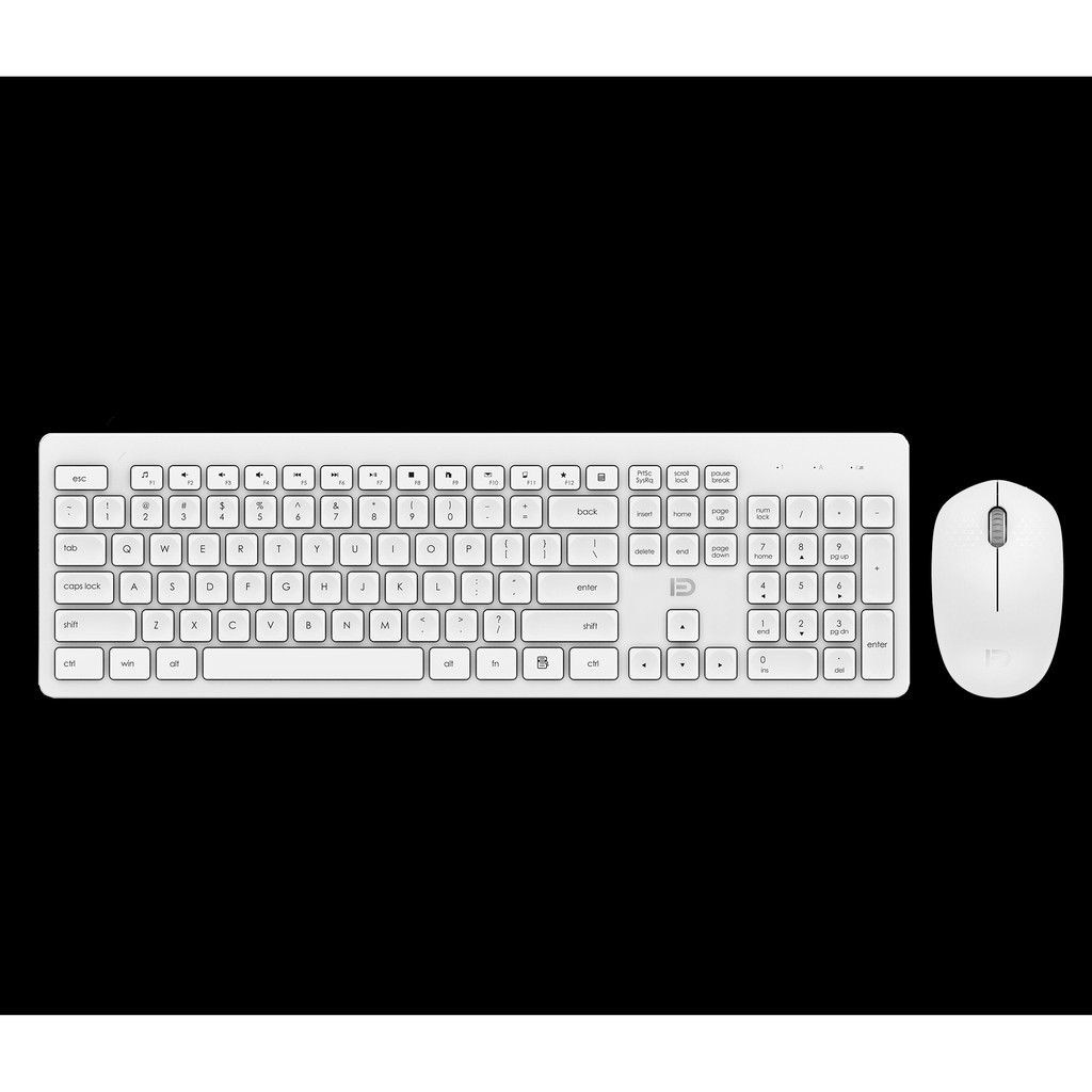 [Mã ELFLASH5 giảm 20K đơn 50K] Combo Phím + Chuột FD - iK7300 (Combo Keyborad + Mouse FD - iK7300) - BH 24 tháng 1 đổi 1 | BigBuy360 - bigbuy360.vn