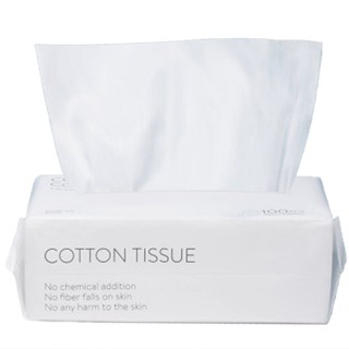 Khăn giấy lau đa năng 100% cotton dùng ướt hoặc khô tẩy trang rửa mặt lau cho bé...Mềm mịn không hóa chất,siêu sạch.