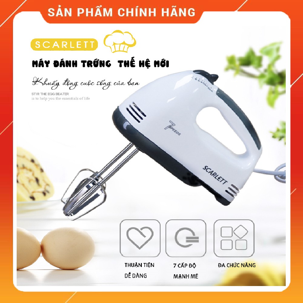 [Mã ELHA22 giảm 5% đơn 300K] MÁY ĐÁNH TRỨNG CẦM TAY SCALERT 7 TỐC ĐỘ [BỈM - GIẤY ĂN - GIA DỤNG NỘI ĐỊA TRUNG]