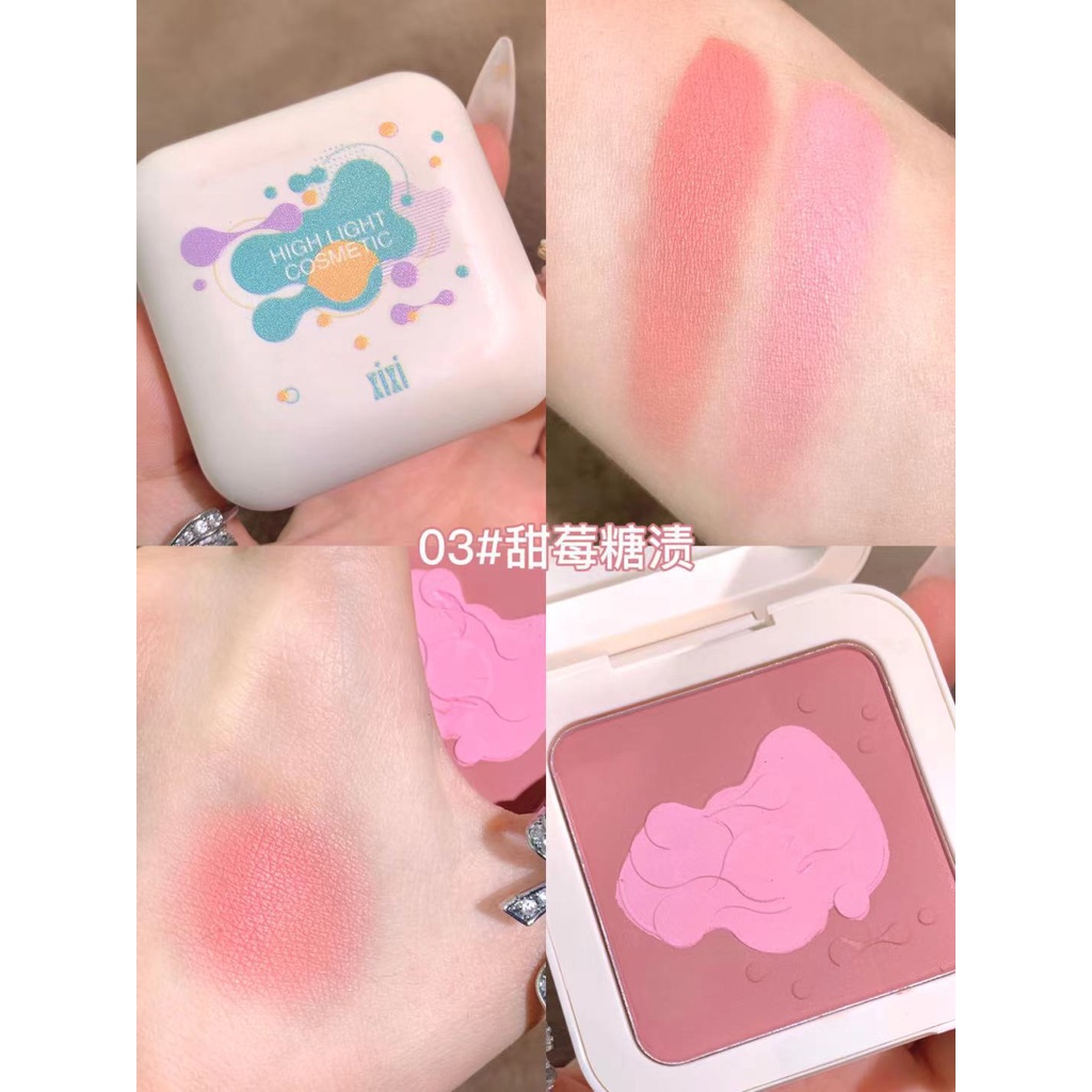 (Hàng Mới Về) Bảng Phấn Bắt Sáng 4 Màu Sắc Kết Hợp Thời Trang | BigBuy360 - bigbuy360.vn