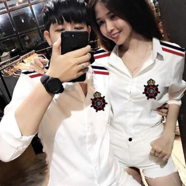 Áo sơ mi lụa nam nữ khí chất sang chảnh kiểu dáng thời thượng chất vải mềm mịn xịn sò việt