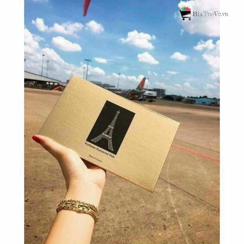 Set nước hoa test 20 ống mini hộp vàng sang trọng Rẻ Boutique | Thế Giới Skin Care