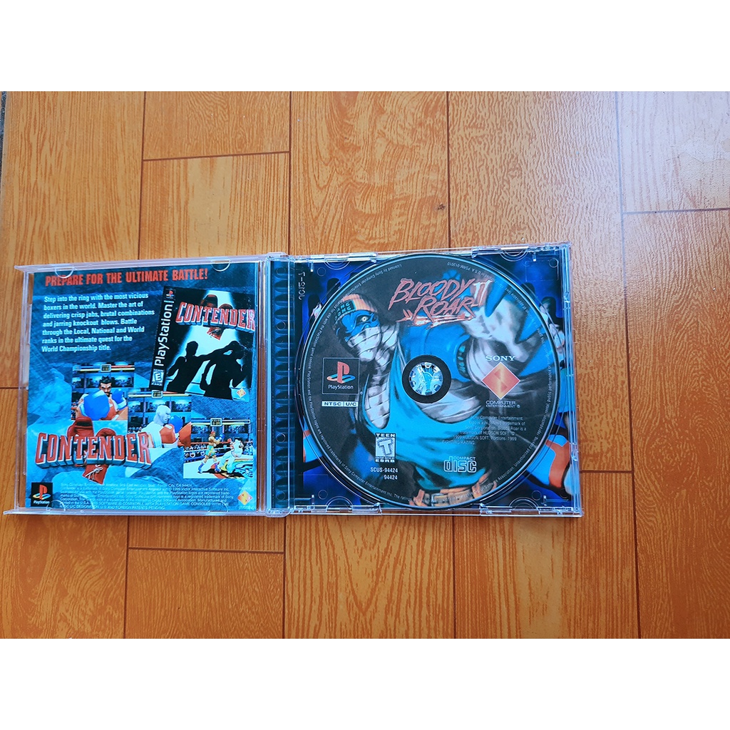 Game ps1 Bloody Roar II no brand