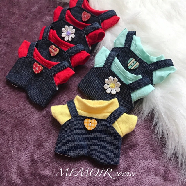Outfit cho Doll 15cm 20cm - Bộ đồ Garish