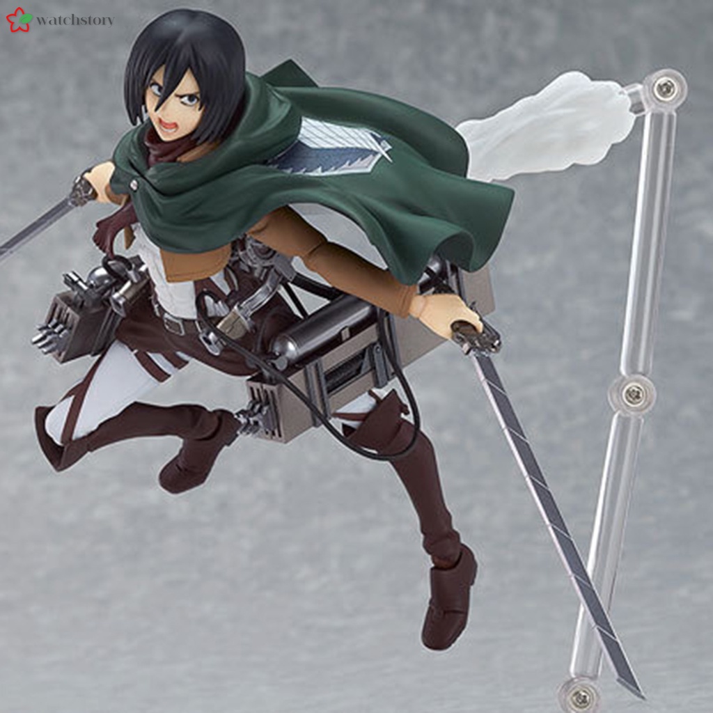 Mô hình nhân vật Levi Mikasa Eren Ackerman trong Attack on Titan
