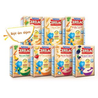 Bột ăn dặm Nestle CERELAC ( MẪU MỚI ) 200g Đủ Vị