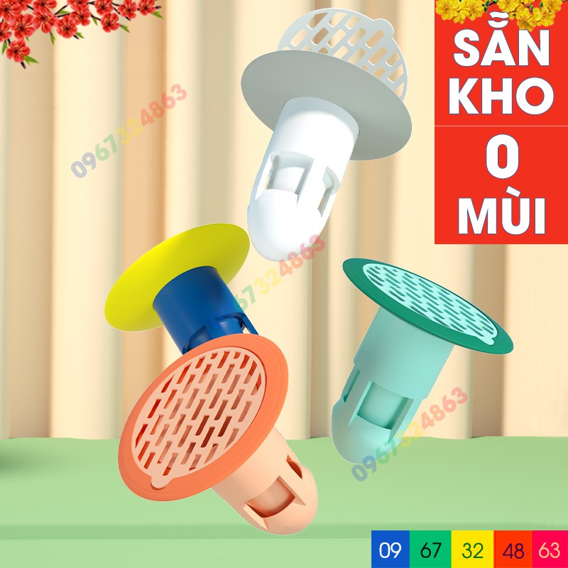 Nắp bịt cống chặn mùi hôi cống CAO CẤP bộ nắp phễu thoát sàn chống trào ngược ngăn côn trùng khử mùi đường thoát nước