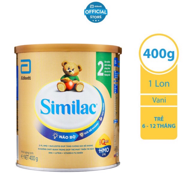 Sữa Similac HMO số 2 400g