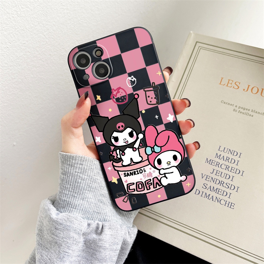 SANRIO Ốp Điện Thoại Tpu Mềm Chống Sốc In Hoạt Hình Cho iPhone 11 12 13 pro max XS X XR XSMax 7 8 6 6s plus SE 2020