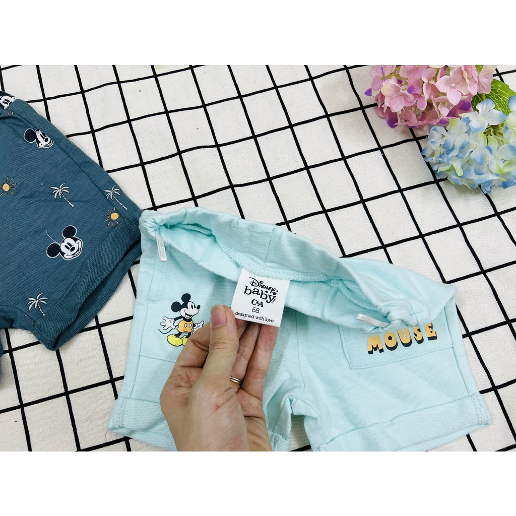 Quần đùi bé trai C&A Disney Mickey xuất dư