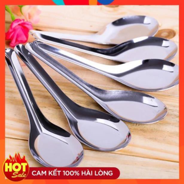 Thìa inox ăn phở , ăn cơm cao cấp ⚡️𝐌𝐢𝐞̂̃𝐧 𝐏𝐡𝐢́ 𝐒𝐡𝐢𝐩⚡️