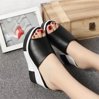 Dép đế xuồng nữ 7cm