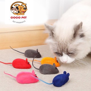 Đồ Chơi Chuột Nhung, Chuột Chút Chít Dành Cho Thú Cưng Nhiều Màu Sắc