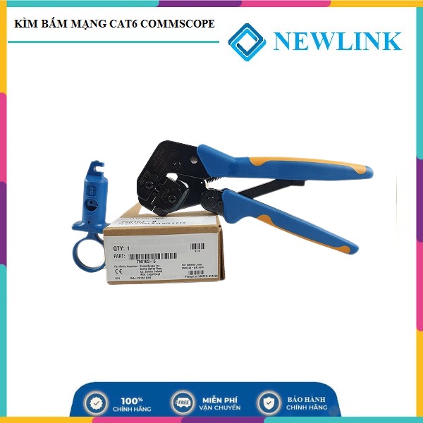 Kìm bấm mạng cat6 3 mảnh AMP COMMSCOPE chính hãng FULL VAT