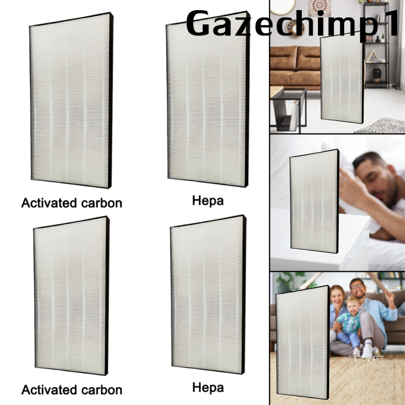 [GAZECHIMP1]True HEPA Replacement Filter Pre-Carbon Filters Parts for Sharp Air Purifier, Anti-static