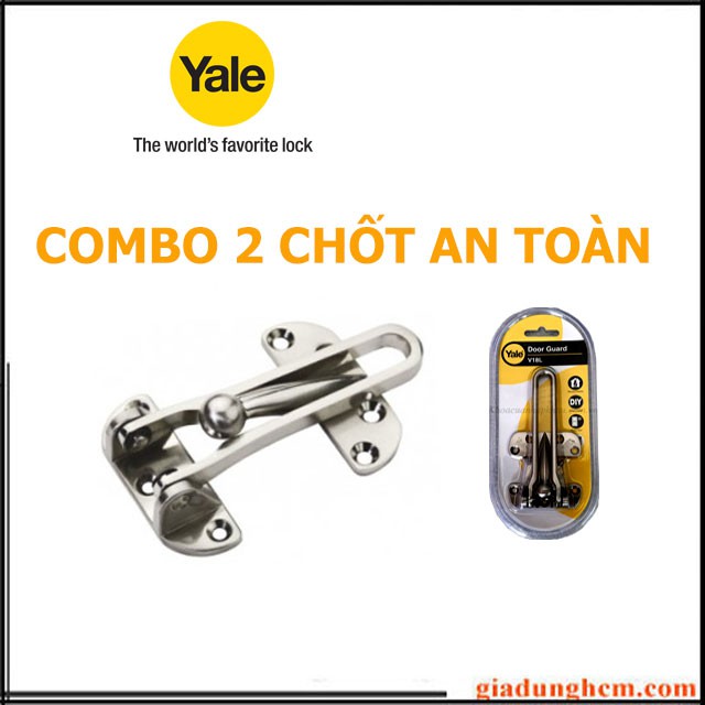 COMBO 2 Chốt An Toàn Yale V18LUS3