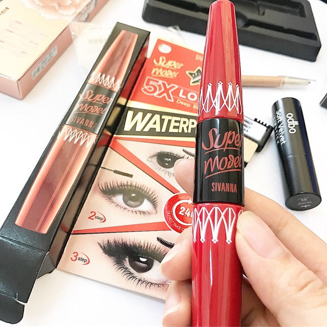 Mua Son Odbo + chì kẻ mày tặng mascara long 5x