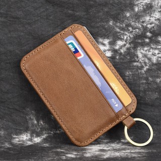 [Ví handmade] Ví thẻ da bò thật 100% | ABLeather