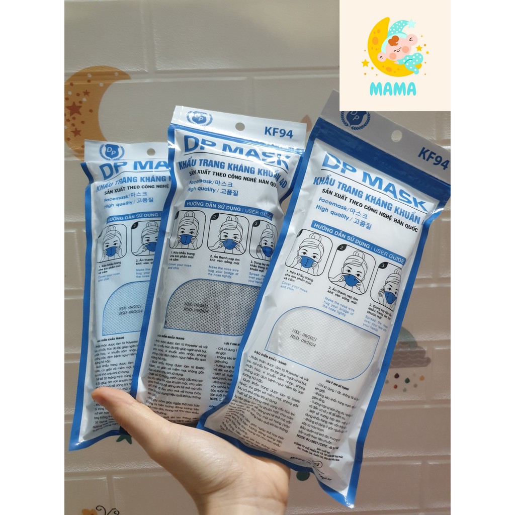 Khẩu Trang KF94 Đại Phát Set 10 Cái Kháng Khuẩn 4D Hàng Công Ty | BigBuy360 - bigbuy360.vn