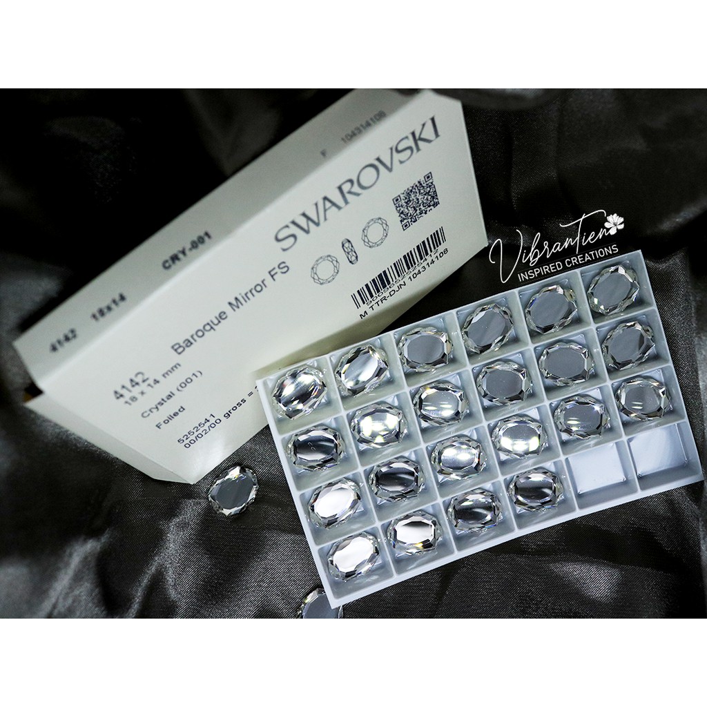 Đá viên Baroque Miror viên 18x14m