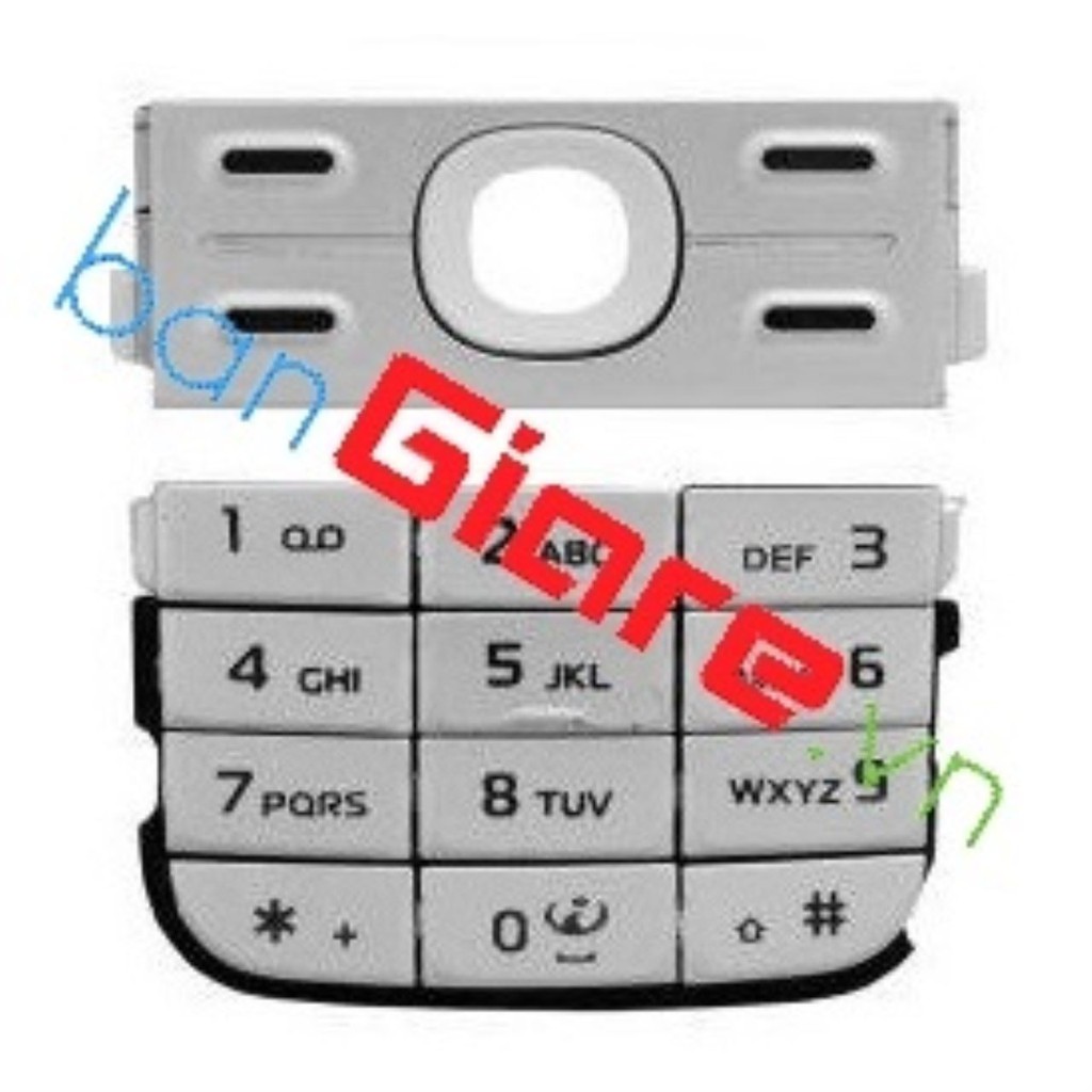 PHÍM NOKIA 5700 MÀU TRẮNG