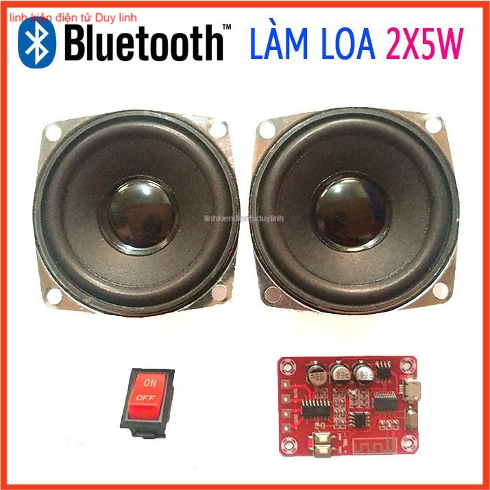 Chế loa Bluetooth 5W Combo loa vi tính 2x5W .