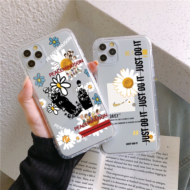 Ốp lưng iphone gd hoa daisy trong 5/5s/6/6plus/6s/6splus/7/7plus/8/8plus/x/xr/xs/11/12/pro/max/plus/ - Sale Sốc B3-2