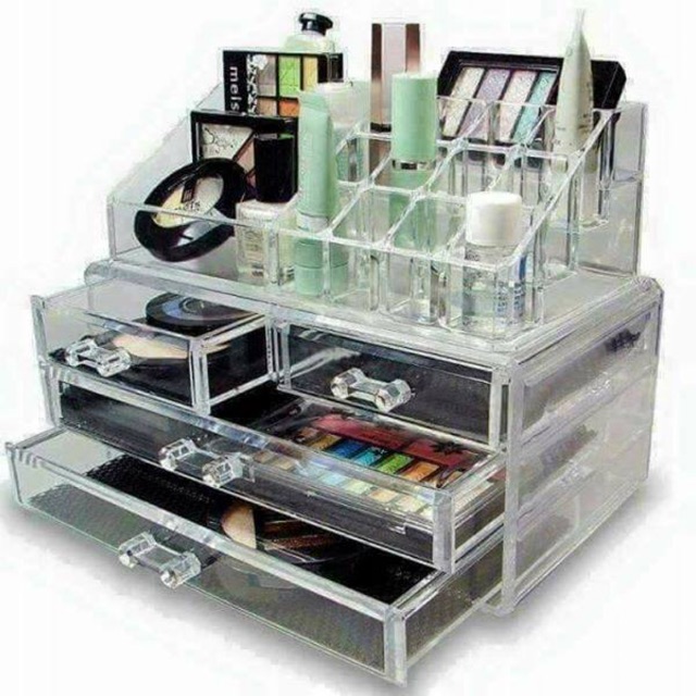 Kệ mỹ phẩm mica cao cấp