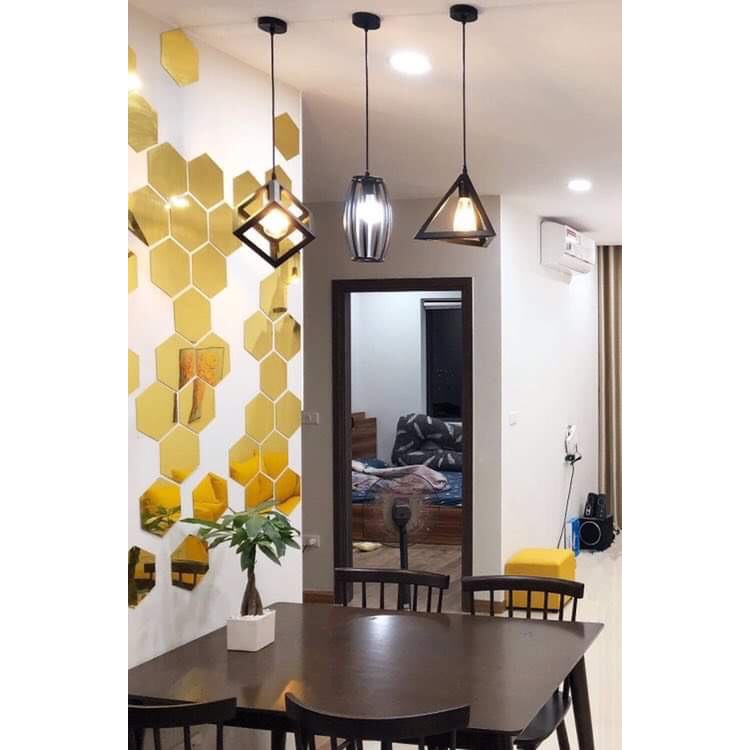 Đèn thả hình khối trang trí