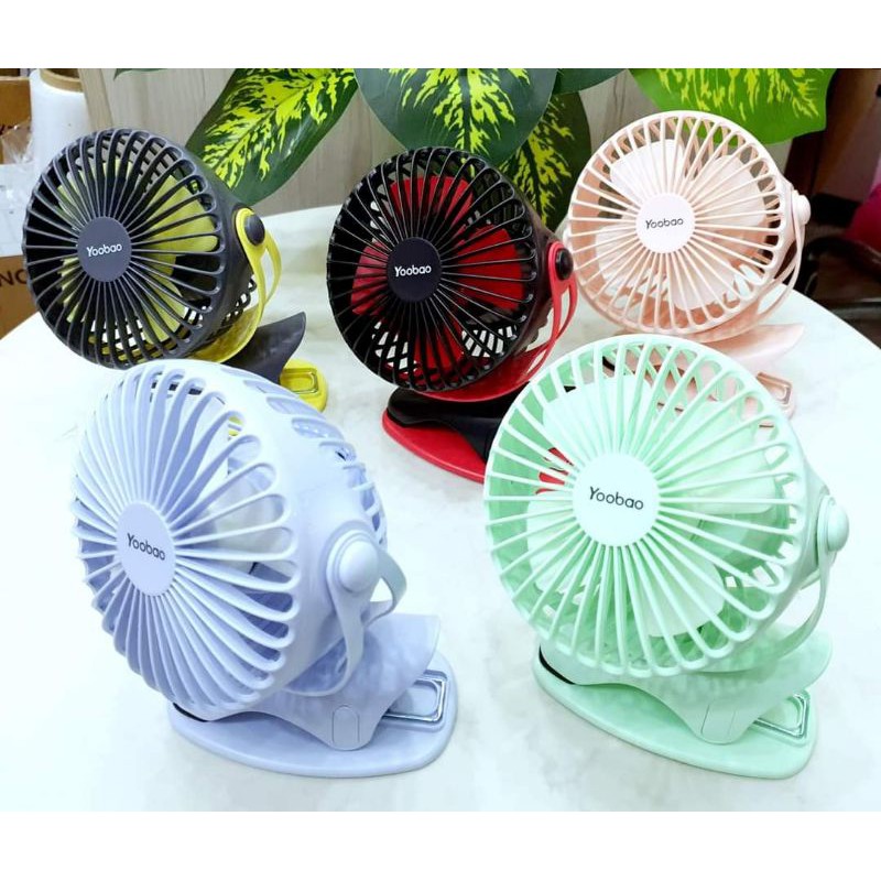 Quạt xe đẩy mini Yoobao hàng chính hãng, quạt kẹp xe đẩy chính hãng, quạt xe đẩy giá rẻ