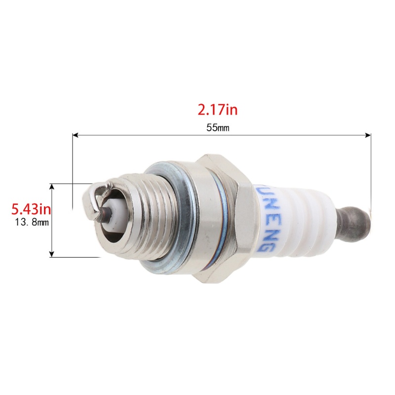 Bộ 2 Bugi Đánh Lửa 25cc 52cc 62cc Cho Động Cơ Máy Cắt Cỏ 365 Trimmer 2 Stroke