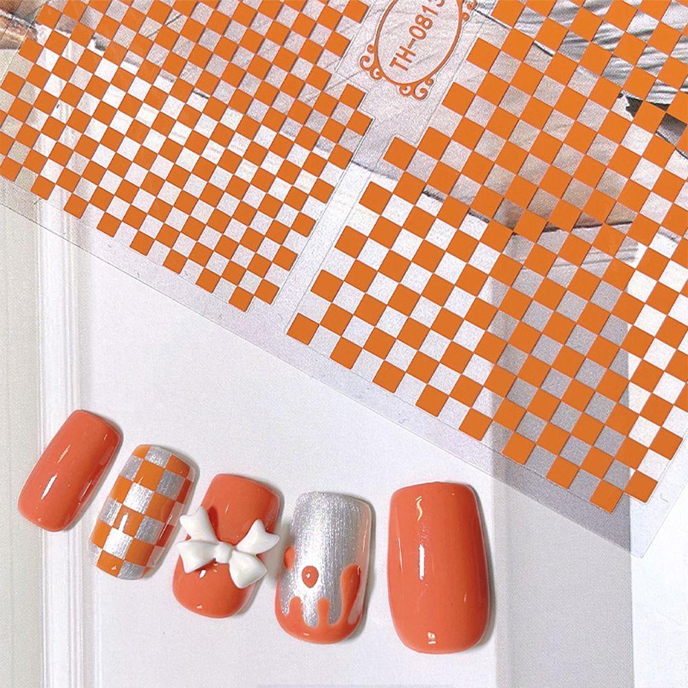 Miếng Dán Trang Trí Móng Tay Hình Trái Tim DIY