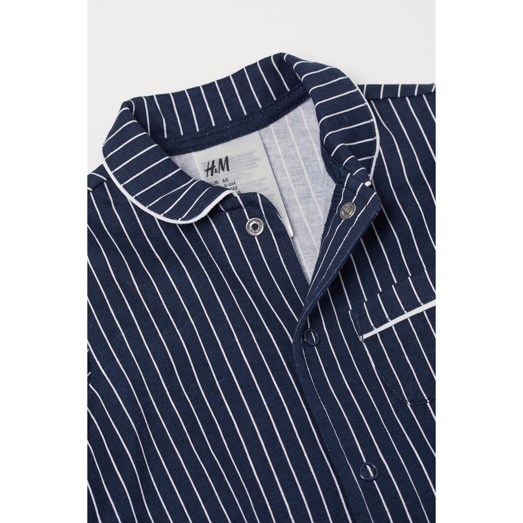Bộ liền thân body sleep cotton không tất, đồ ngủ áo liền quần bé trai bé gái dài tay cổ bẻ, bộ yukata cho bé shop NEM