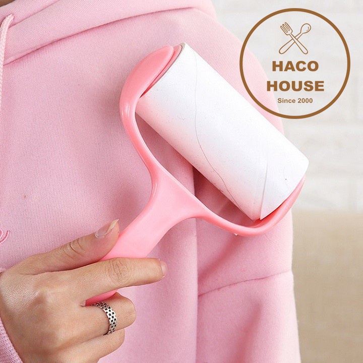Cây lăn bụi quần áo  lăn bụi ghế thảm Sarjie tặng kèm 2 lõi thay