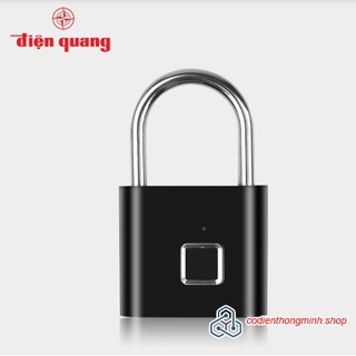 Ổ khóa Vân tay [FREE SHIP] mini Điện Quang