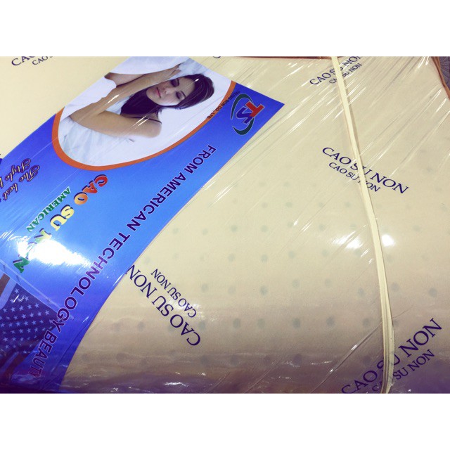 Chuyên sỉ Nệm cao su non 1m0;1m2;1m4;1m6;1m8 x2x 5p có lỗ thông hơi bảo hành 15 năm với 80% cao su thiên nhiên