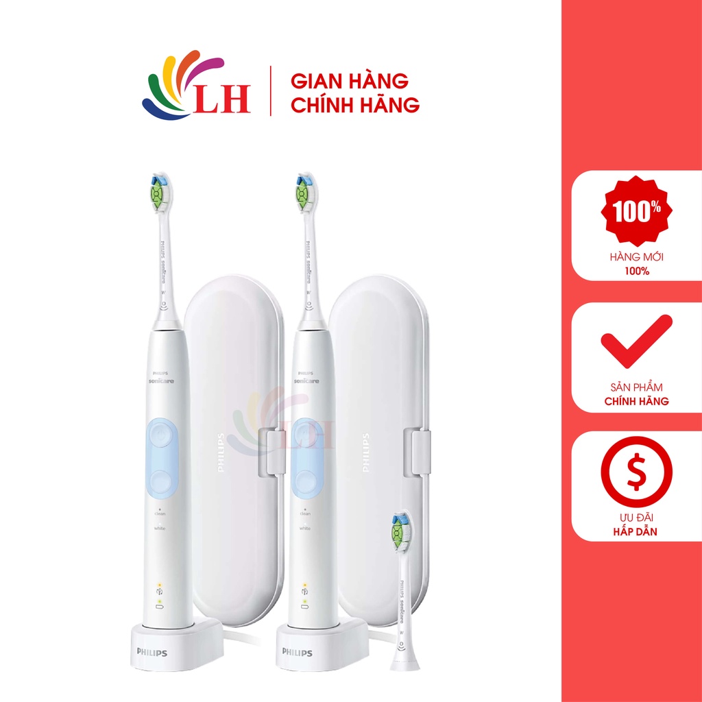 Bàn chải điện Philips Sonicare 4500 ProtectiveClean - Hàng nhập khẩu