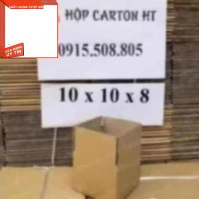 10x10x8 Hộp carton đóng hàng