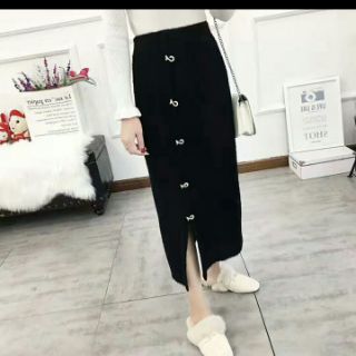 Chân váy len khuy( Quảng Châu cc)