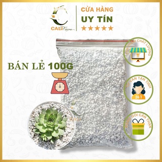 Đá Perlite ( Trân Châu) NAMIX 100 gram Dùng Làm Giá Thể Trồng Hoa Hông, Sen Đá, Rau Thủy Canh
