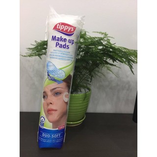 Bông tẩy trang Tippys Duo-soft 100 miếng