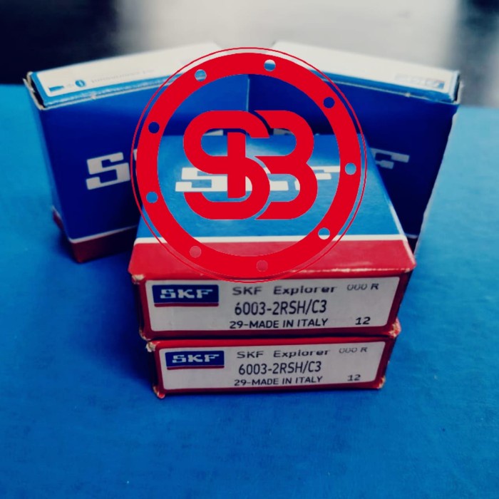 Vòng Bi 6003 2RS / 6003 2RS C3 SKF Nguyên Bản