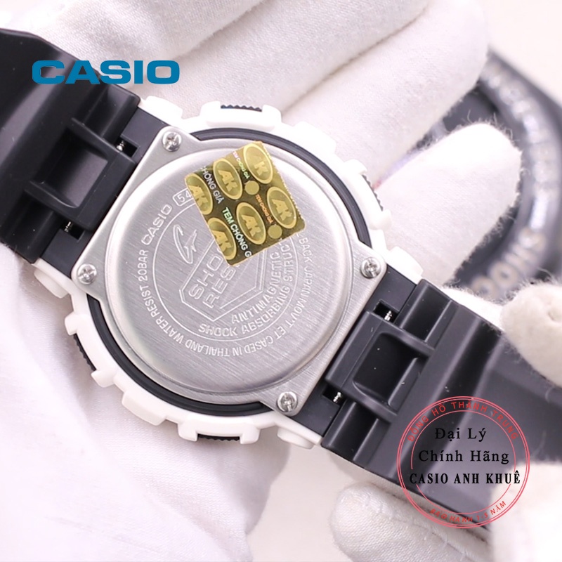 Đồng hồ Nam Casio G-Shock Nam GAX-100B-7ADR vỏ trắng dây đen