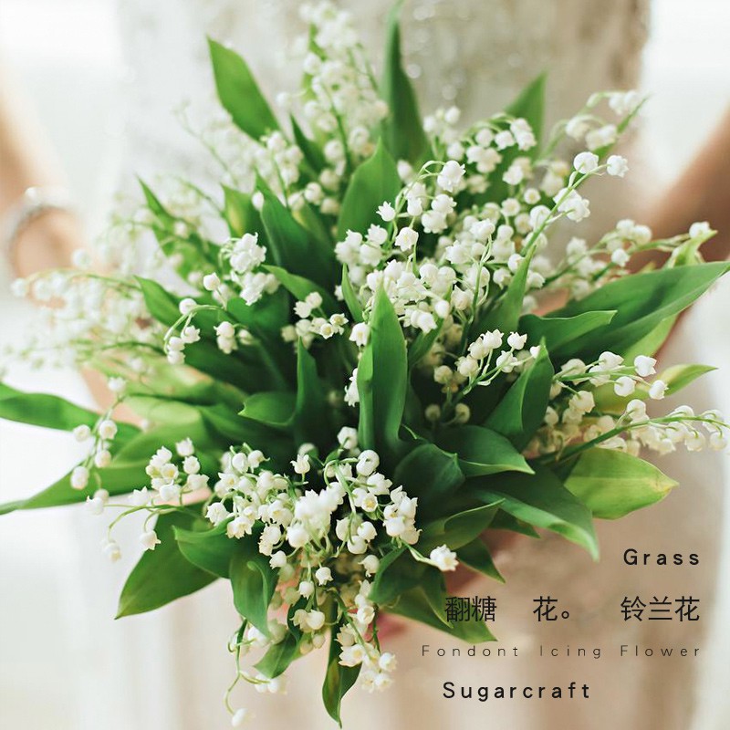 Kalaien Khuôn silicone Làm Bánh Hình Hoa Lan