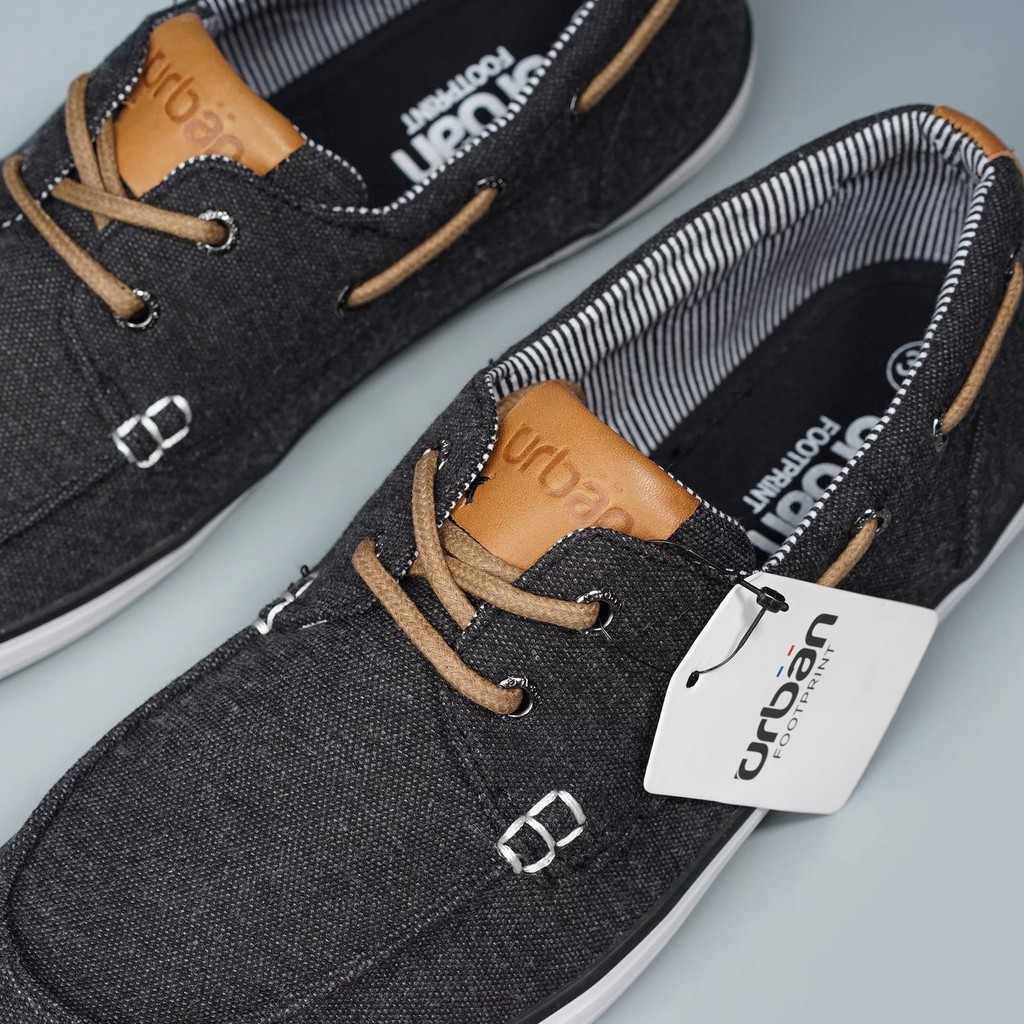 GIÀY VẢI LƯỜI NAM URBAN VNXK - ĐEN | BigBuy360 - bigbuy360.vn