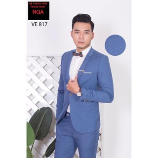 [Hàng cao cấp] Bộ Áo vest nam thanh lịch,thời trang,phong cách trẻ trung