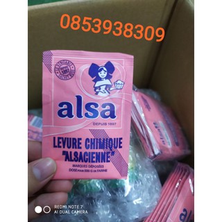 Combo 1lốc:8 gói Bột nở(nổi)Alasa Baking Powder